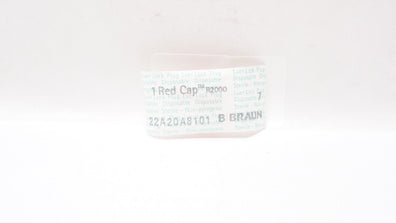Braun R2000 Red Cap Luer Lock Plug 7